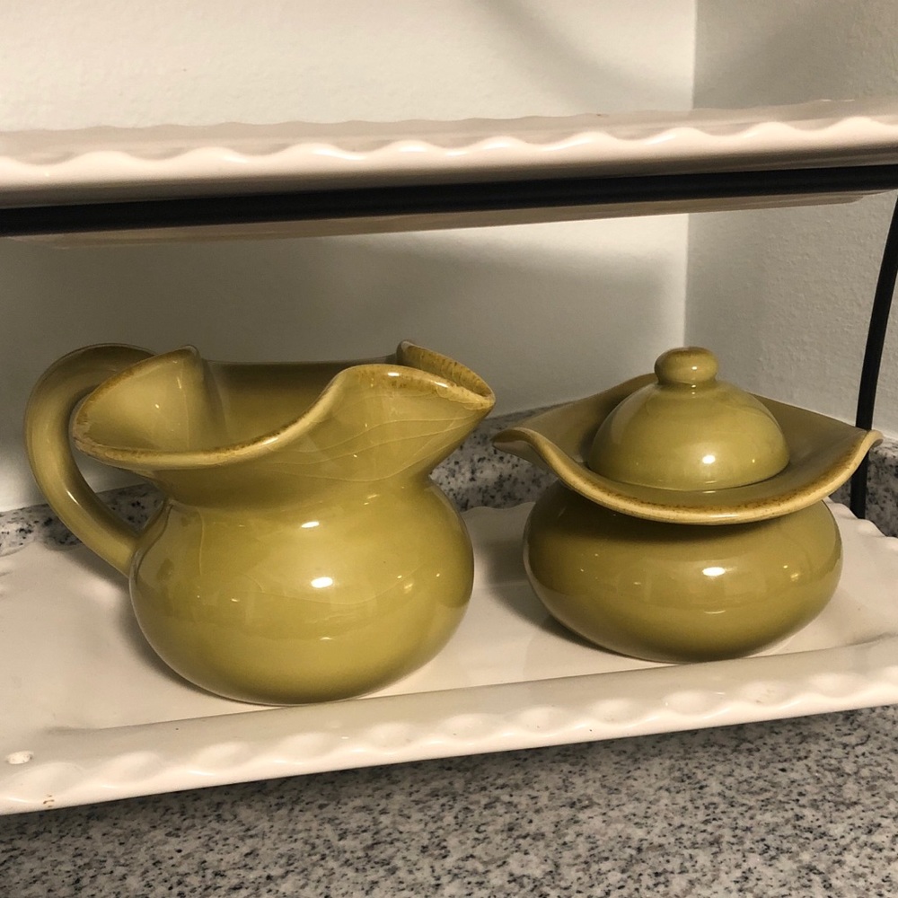 Southern Living Toscana Collection Cream & Sugar